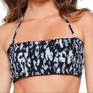 Salt & Cove Leopard Instinct Bikini Swim Top
